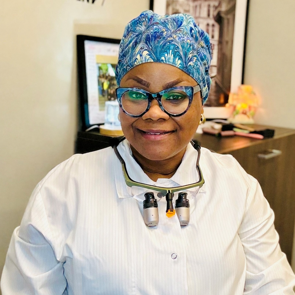 dr. veronica sule in scrubs